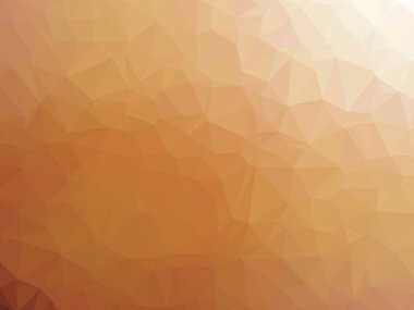 Arka plan tasarlamak turuncu beyaz degrade çokgen şeklinde