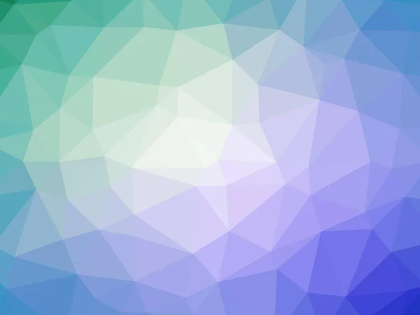 Arka plan Mor mavi yeşil soyut degrade çokgen şeklinde