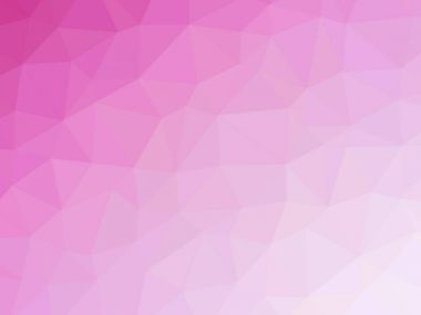 Soyut pembe degrade düşük çokgen şeklinde arka plan