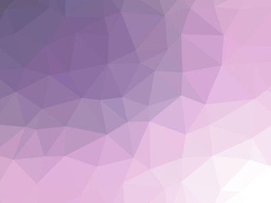 Arka plan soyut mor beyaz degrade düşük çokgen şeklinde