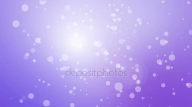 Animasyonlu mor bokeh arka plan parlak
