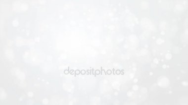 Gümüş beyaz bokeh animasyonlu arka plan ışıklar