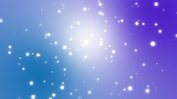 Éclats lumineux sur fond bleu pourpre 