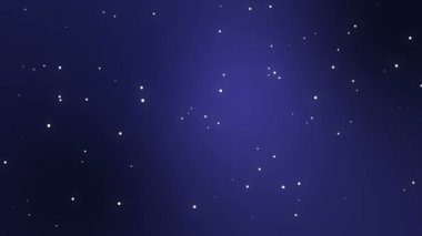 Gece gökyüzü hareketli arka plan