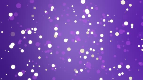 紫色の泡の背景 — ストック動画