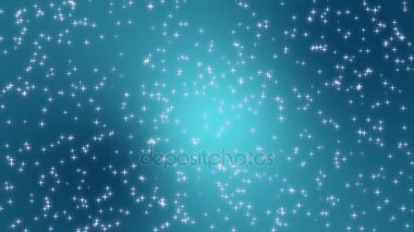 Parlak parlak mavi arka plan ile sabit yıldız.