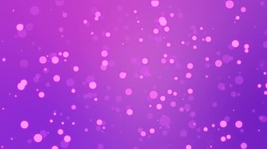 Eğlenceli mor pembe bokeh arka plan ışık balon parçacıklarının yüzen ile.