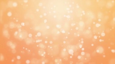 Parlak turuncu arka plan titreşen bokeh ışıkları ile.