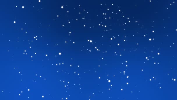 Graphic Animation Dark Blue Night Sky Shining Light Stars — Stock Video ©  winterbee #329214972