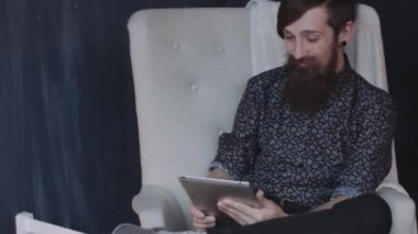 Hipster yemek patates kızartması