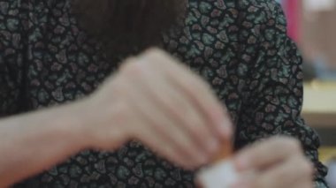 Hipster yemek patates kızartması