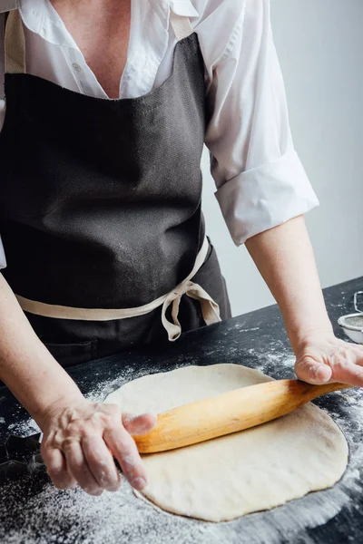 Тесто для домашнего печенья — стоковое фото