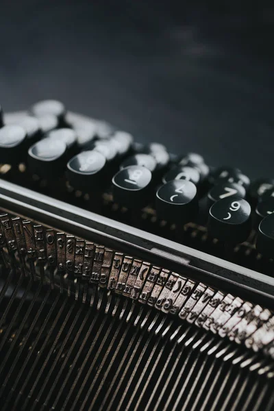 Vieja serie de máquinas de escribir — Foto de Stock