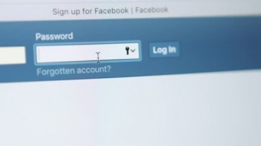 Facebook giriş sayfası