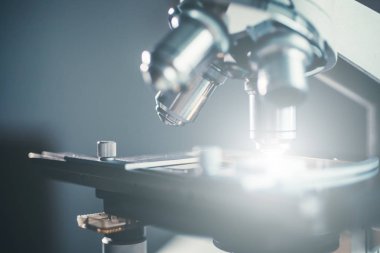 Yakın çekim shot mikroskop