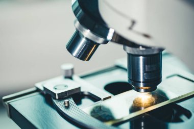 Yakın çekim shot mikroskop