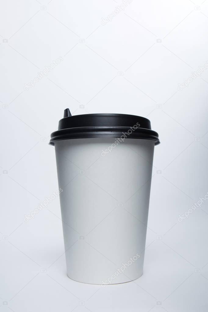 Paper cup with cap