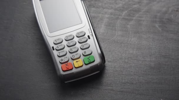 Contactless smartphone fizetés. — Stock videók