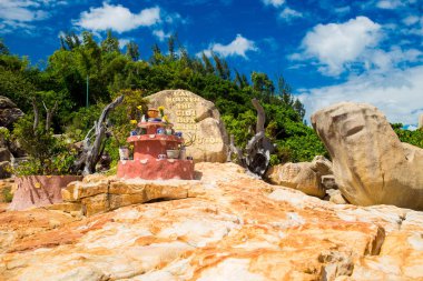 Manzara tatlım Adası denize yakın Nha Trang city, Vietnam '