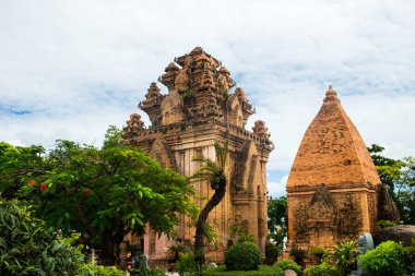 Brick cham towers Ponagar in Nha Trang, Vietnam