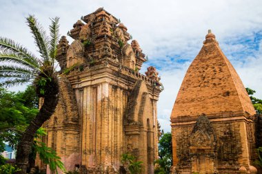 Brick cham towers Ponagar in Nha Trang, Vietnam