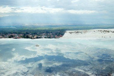 Pamukkale geçişleri Denizli, Türkiye 'de