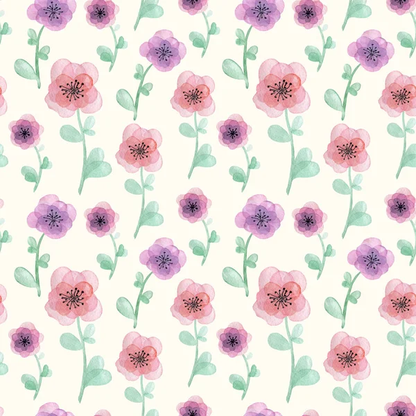 Cute Little Background Pink Flowers