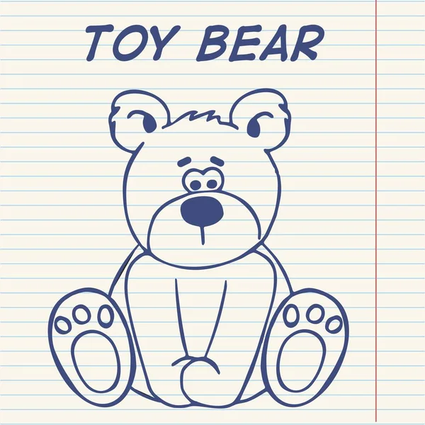 sevimli ayı illüstrasyon vektör