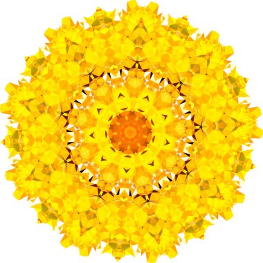 sonbahar poligonal mozaik şablon koleksiyonu düşük Poli tarzı.