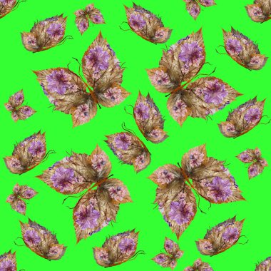 arka plan kelebekler çeşitli çiçek yaptı