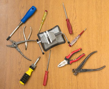 tamir küçük taşınabilir Yardımcısı tornavida araçları için rasgele scatt