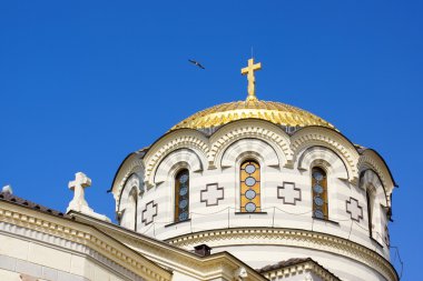 Kubbe St. Vladimir Kilisesi. Hersonissos. Crimea