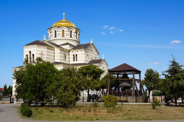 Church of St. Vladimir. Hersonissos. Crimea. September 2016 — Stock Photo, Image