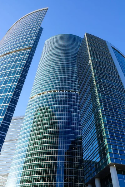 Moskova, Rusya - 24 Eylül 2017. Moskova Uluslararası İş Merkezi 