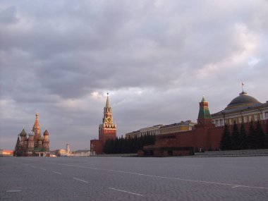 Moskova 'da Boş Kızıl Meydan
