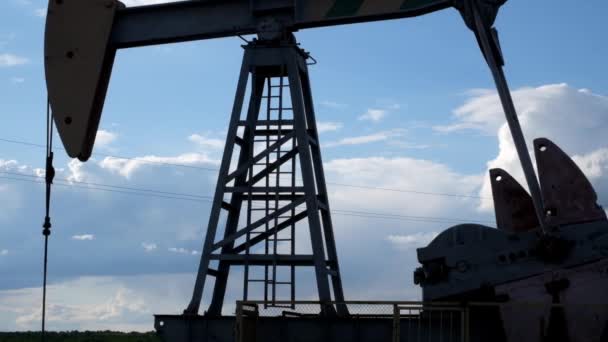 Видобуток Нафти Сланцевого Газу — стокове відео