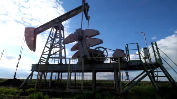 Installatie Voor Olie Schaliegas Rusland — Stockvideo