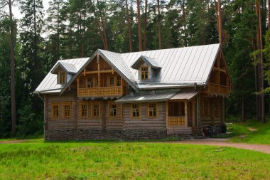 Smolensk Manastırı üzerinde Valaam Adası, Rusya, Karelya