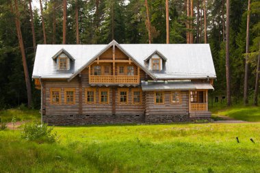 Smolensk Manastırı üzerinde Valaam Adası, Rusya, Karelya