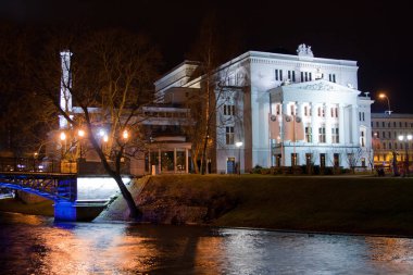 riga, Letonya Letonya Ulusal opera ve bale Tiyatrosu.