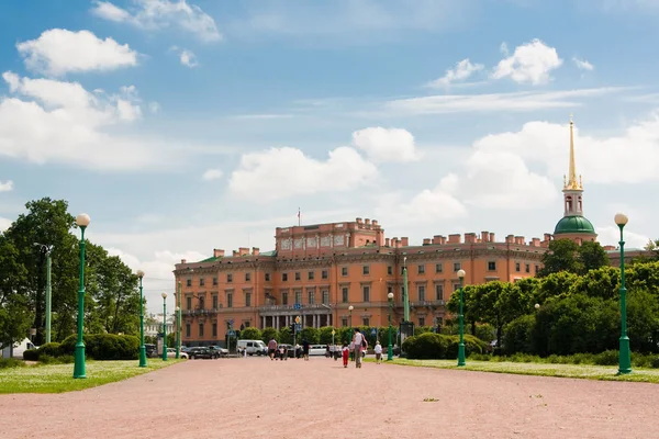 Mikhailovsky Castle, aka St Michael\'s castle, or Engineers castle, St Petersburg, Russia. One of the main attractions of the city with museum inside.