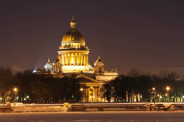 A Rússia. São Petersburgo. Inverno . — Fotografia de Stock