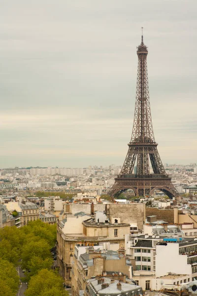 De Eiffeltoren, Parijs, Frankrijk. — Stockfoto