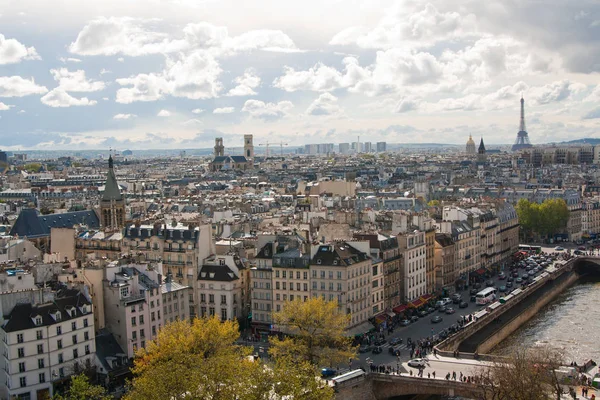 Gargoyle op Notre Dame Cathedral, Parijs, Frankrijk — Stockfoto