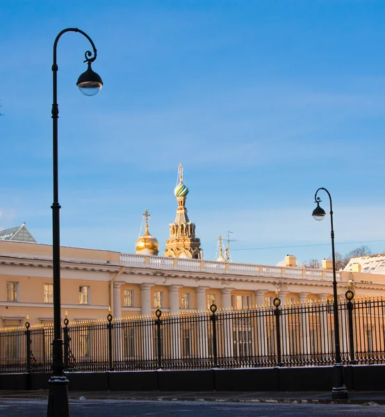 Iglesia del Salvador sobre la Sangre derramada en San Petersburgo, Rusia . — Foto de Stock