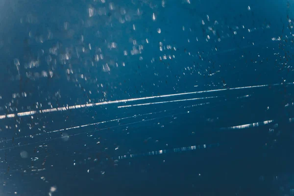 항공기의 균열의 텍스처 유리에 균열의 — 스톡 사진