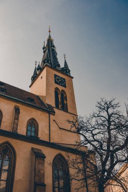 Eski Avrupa şehri - Prag güzel Barok ve Gotik mimarisi.