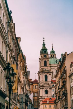 Eski Avrupa şehri - Prag güzel Barok ve Gotik mimarisi.
