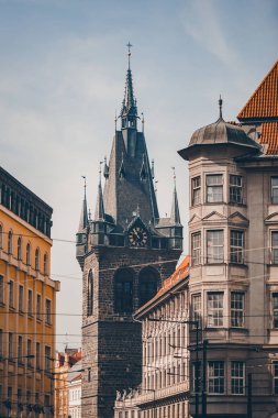 Eski Avrupa şehri - Prag güzel Barok ve Gotik mimarisi.