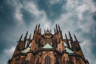 Eski Avrupa şehri - Prag güzel Barok ve Gotik mimarisi.